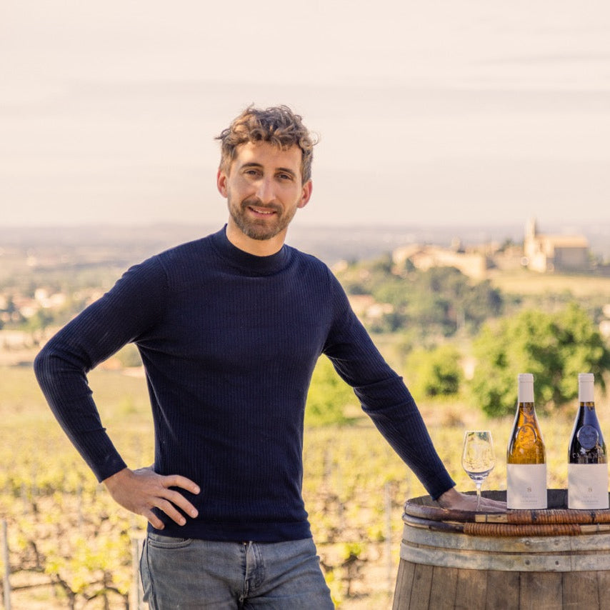 Chateau de Serre Blanc Charles Aubert wijnmaker 