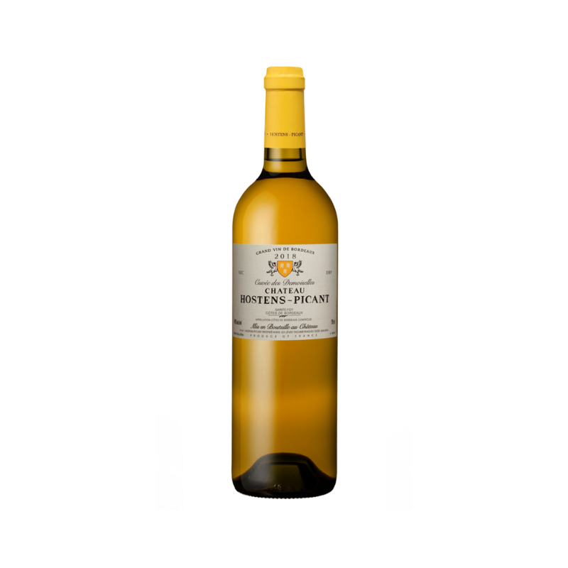 Cuvee des Demoiselles witte Bordeaux Blanc fles wijn 