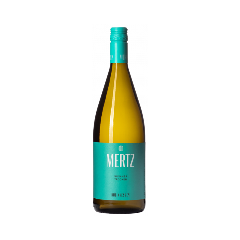 fles mertz silvaner trocken rheinhessen duitse wijn